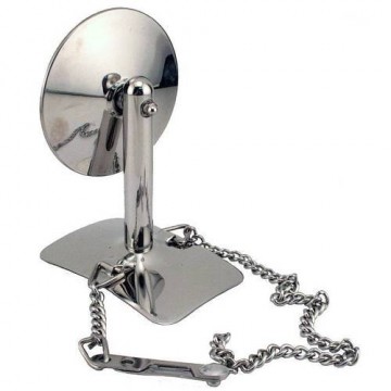 Speil reservehjul | Side mount mirror chain style | 09-31