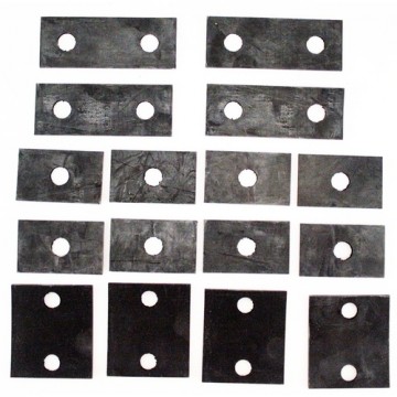 Body block pad set rubber | 28-31