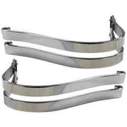 Rear bumpers Chrome (set of 2) | 28-29