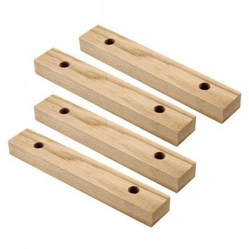 Stigtrinn treverk | Running board blocks (set of 4) | 09-25