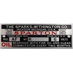 Sparton horn plate | 28-31